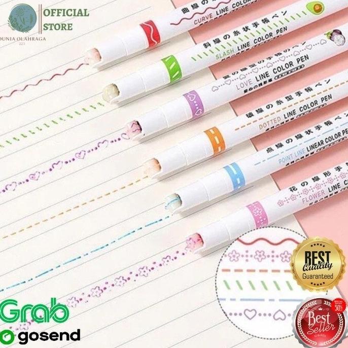 

Curve Highlighter Pen Isi 6 Do