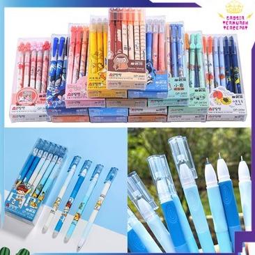 

Gtt Pulpen Gel 0.5Mm Erasable Gel Pen Bolpoin Tinta Gel Cair Isi12 Pcs