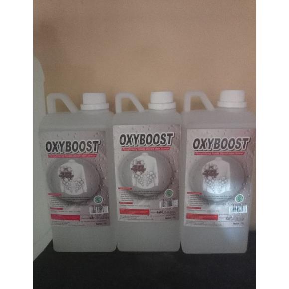 Terbaru Oxyboost Oxy Boost Premium Pembersih Penghilang Noda Berat Darah Jamur Luntur Ukuran Derigen