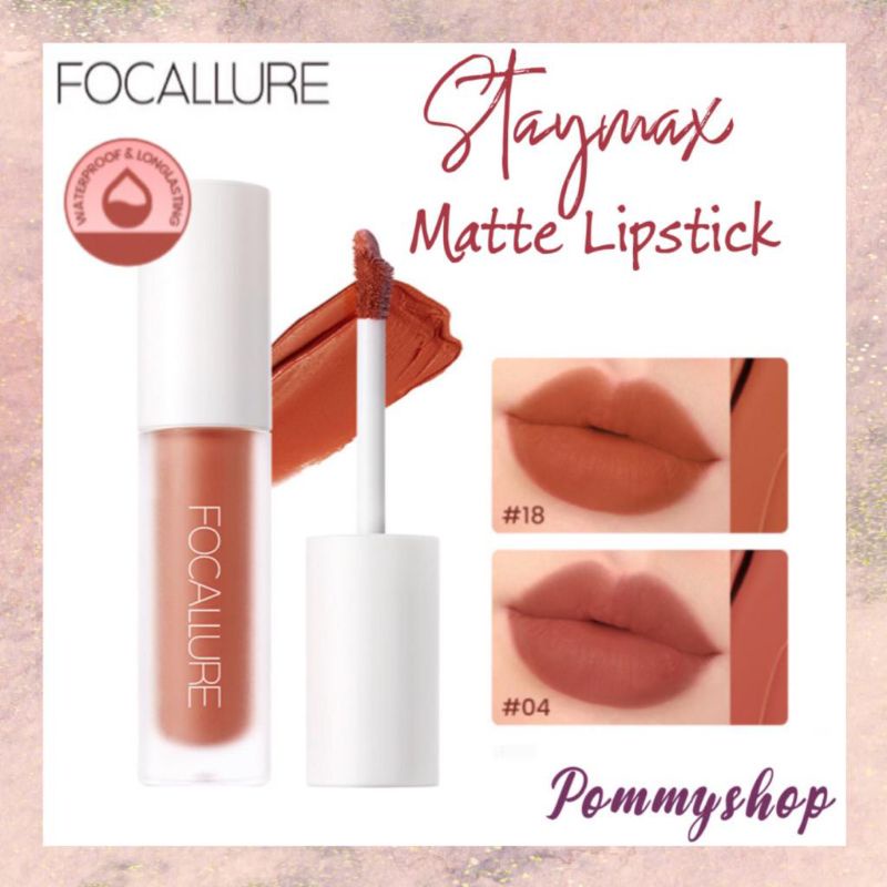 Focallure Staymax Matte Lipstick / Lipstik