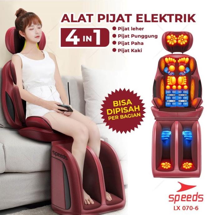 Kursi Pijat Elektrik Kursi Pijat Mobile Alat Pijat Elektrik 070-5
