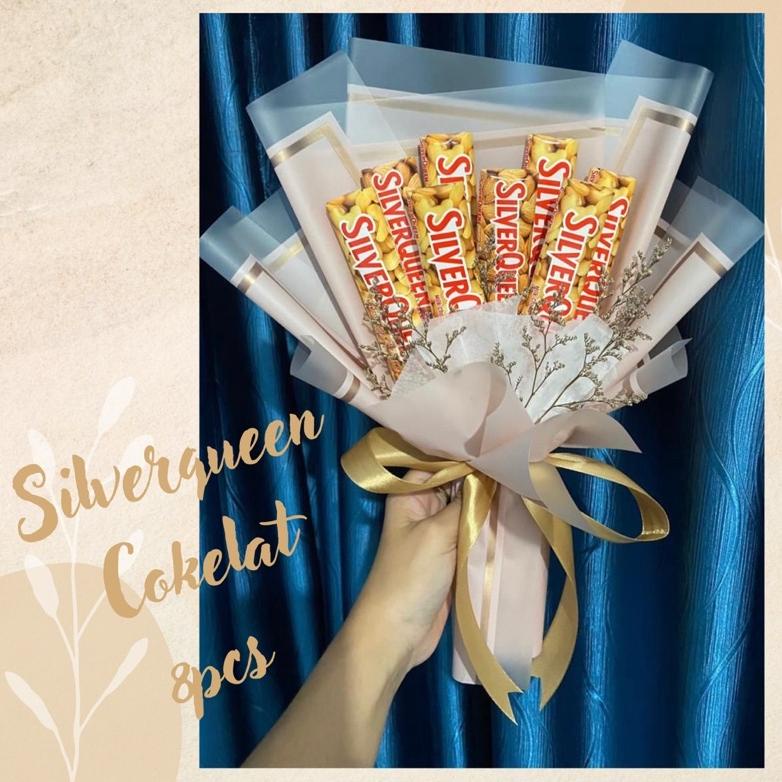 

Terlaris Buket Silverqueen // Buket Dairymilk // Bucket Cokelat