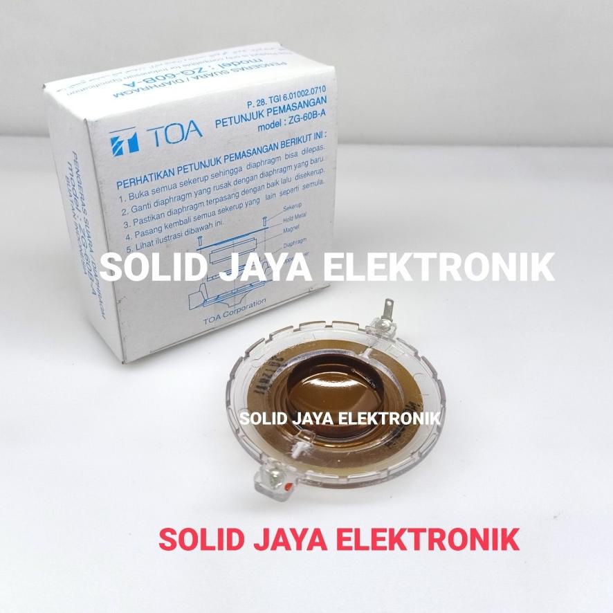 Populer Spul Toa 10W Zg-60B-A Zh-610S Zh-610 Zh 610 Zh-510S Zh-615R Diaphgragm Spull Speaker Corong 