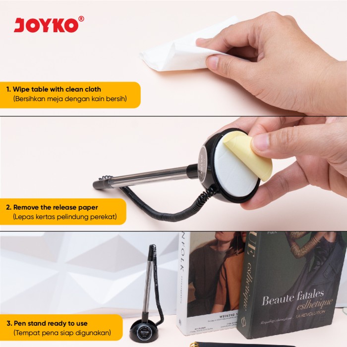 

Pen Stand Pulpen Pena Joyko Psbp-221 0.7 Mm