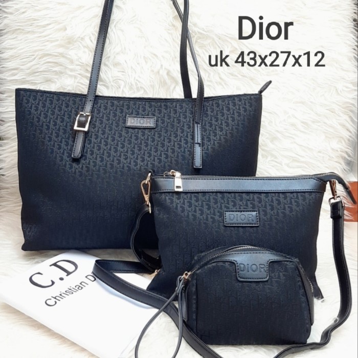 DISKON SPESIAL TAS WANITA TOTE BAG /TAS WANITA BRANDED IMPORT SET POUCH TERLARIS