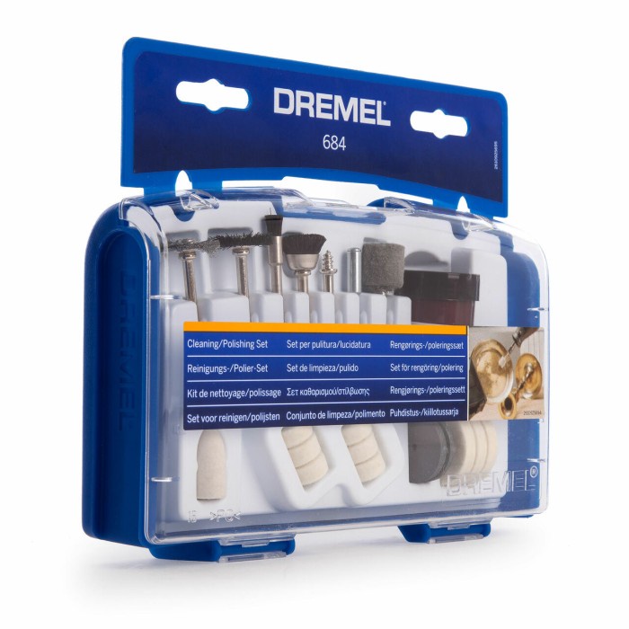 

Bestseller Dremel 684-01 Cleaning & Polishing Rotary Tool Accessory Kit