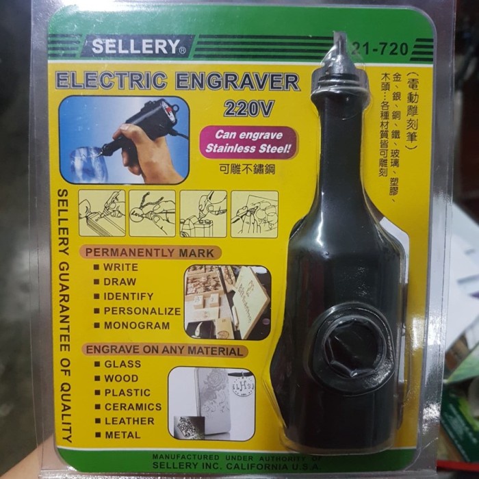 

Terlaris Alat Grafir Ukir - Electric Engraver Sellery 21-720