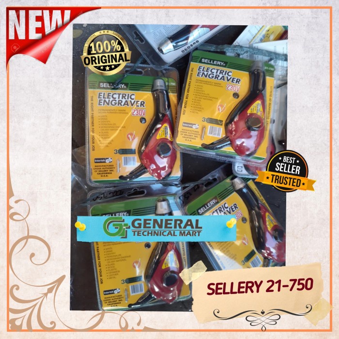 

Terlaris Alat Grafir Listrik Tangan Sellery 21-750 Electric Engraver