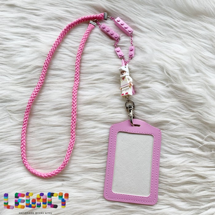 

Terlaris Lanyard Lego Original Karakter Unicorn Pink