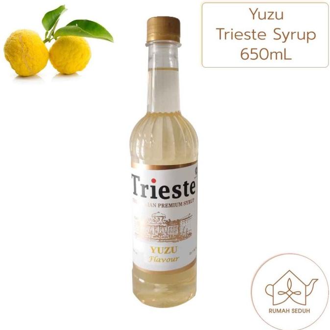 

650mL Trieste Yuzu Syrup - Sirup Rasa Buah Yuzu Jeruk Lemon Jepang