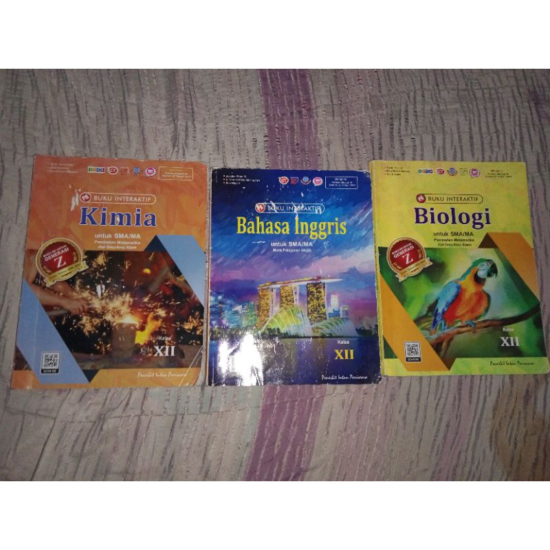 Preloved Buku Intan Pariwara Kelas 12