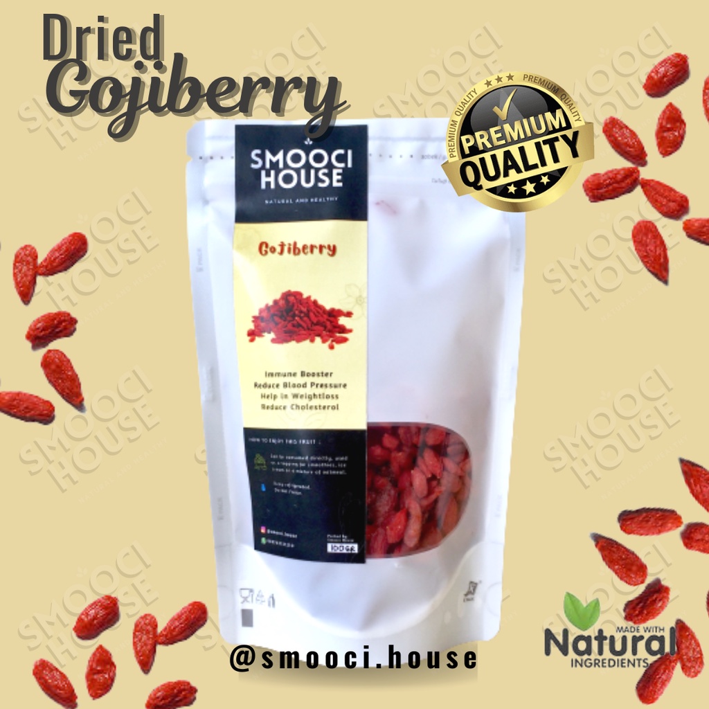 

Dried Gojiberry | Kiche | Buah Gojiberry Kering 100gr