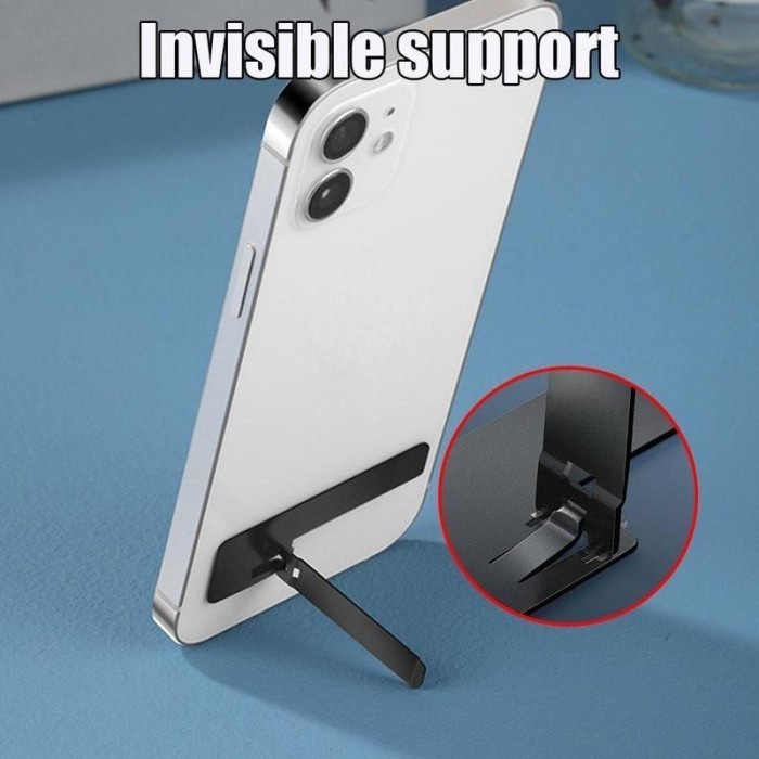 Stand Holder Hp Lipat Ultra Thin Tipis Universal Breket Hp Bracket Hp -