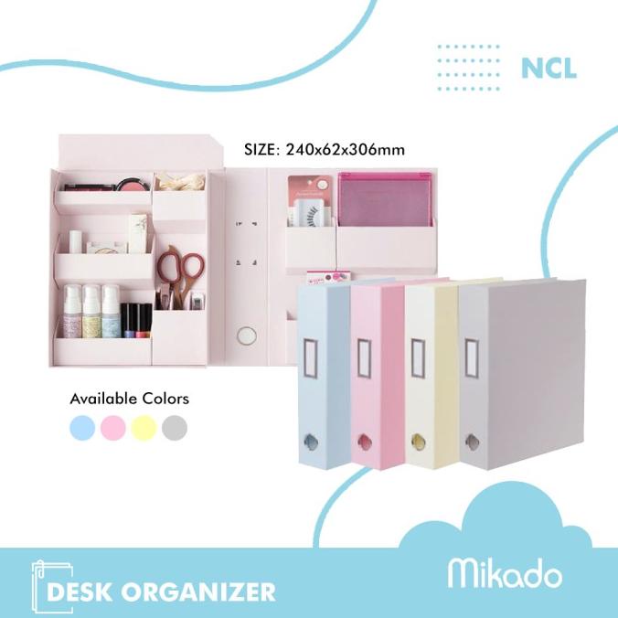 

Ncl Desk Organizer A4 / Pen Holder / Cosmetic Holder