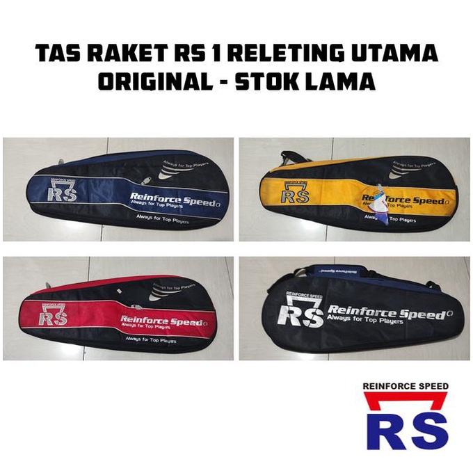 Tas Raket Badminton Reinforced Speed 1R Original - Stok Lama