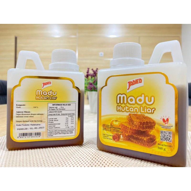 

MADU MURNI HUTAN LIAR JADIED 500GRAM