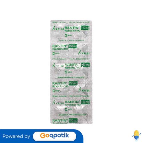 RANTIN 150 MG STRIP 10 TABLET