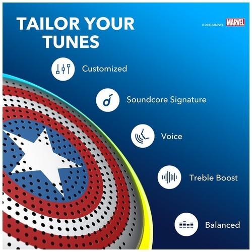 Speaker Bluetooth Superbass Anker Soundcore Mini 3 Pro Captain America