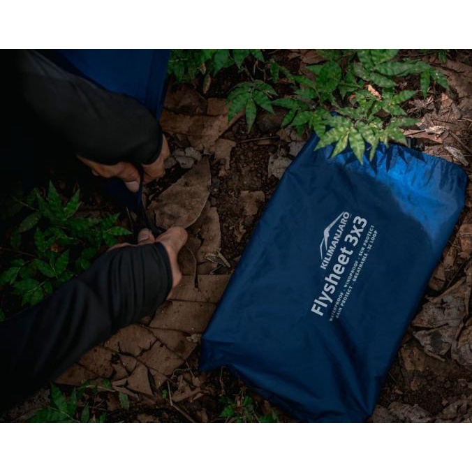 FLYSHEET 3x3 KILIMANJARO Ultralight 19 Loop 19 Lubang Multifungsi