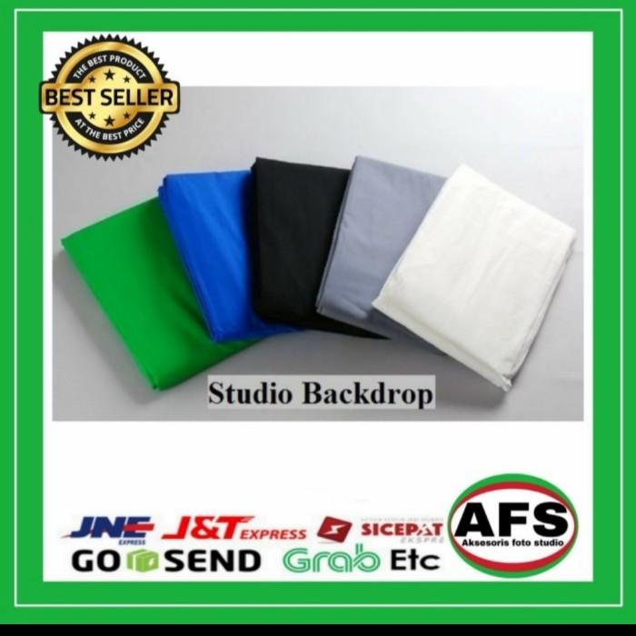 Background Foto Warna Putih 3 X 6 M/Foto Studio