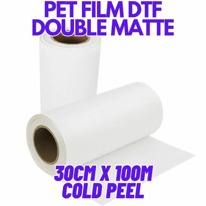 

PET FILM DTF POLOS 30cm x 100m Image Seven Warna Sablon Cerah