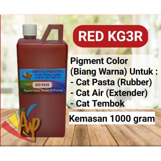 

Biang Warna Sablon Merah Pigment Red KG3R 1kg