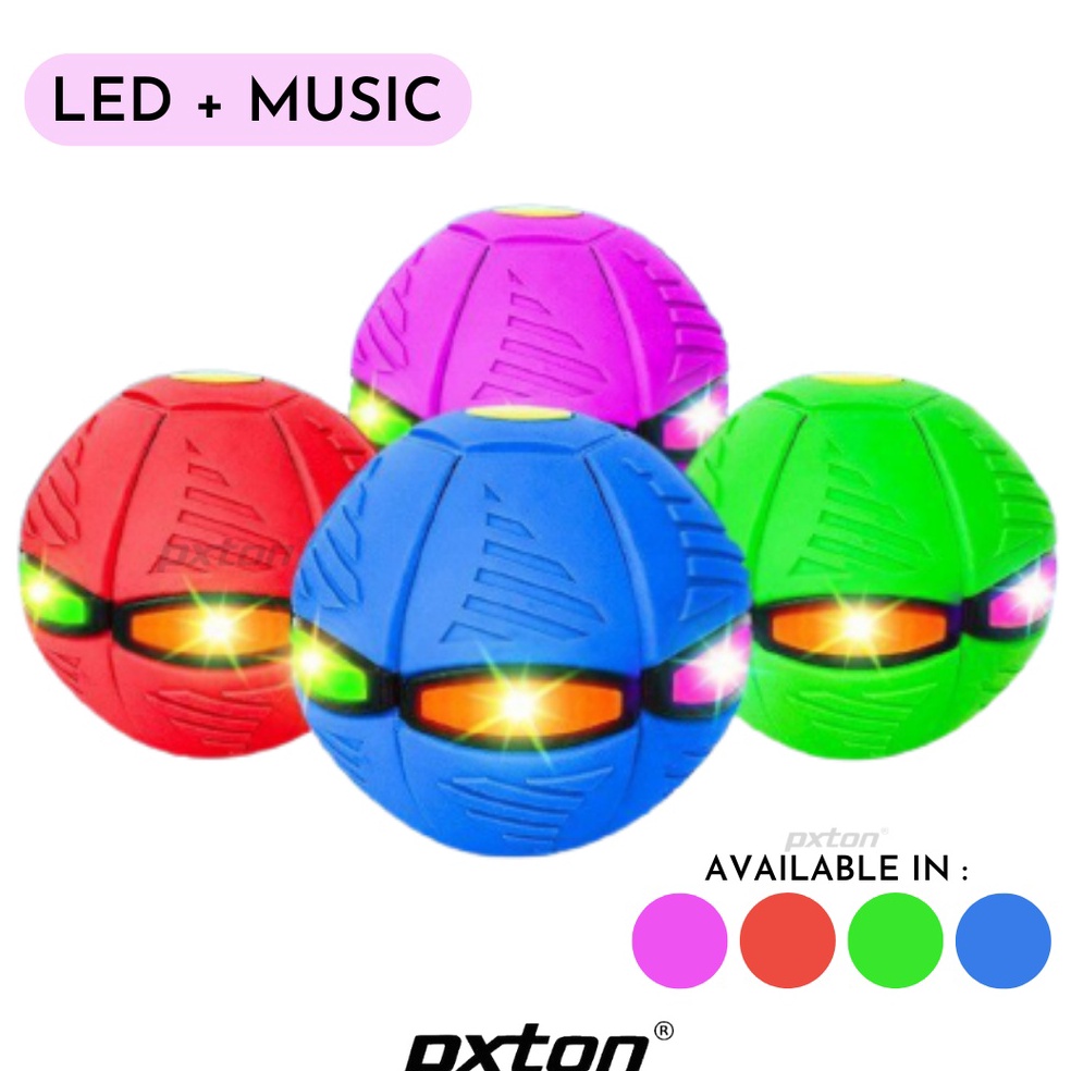 Murah PXTON - Mainan Bola Led + Music Ajaib Viral | Ufo Magic Ball Mainan Anak Viral / mainan anak /