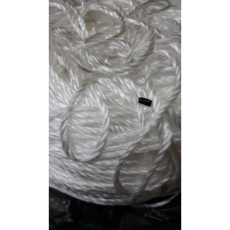 Laris Tali Tambang Kecil Nilon Tambang Putih Nylon 6Mm Dan 8Mm