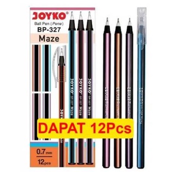 

Pulpen / Bolpoin / Pen / Bolpen Maze Joyko 0.7Mm (12Pcs)