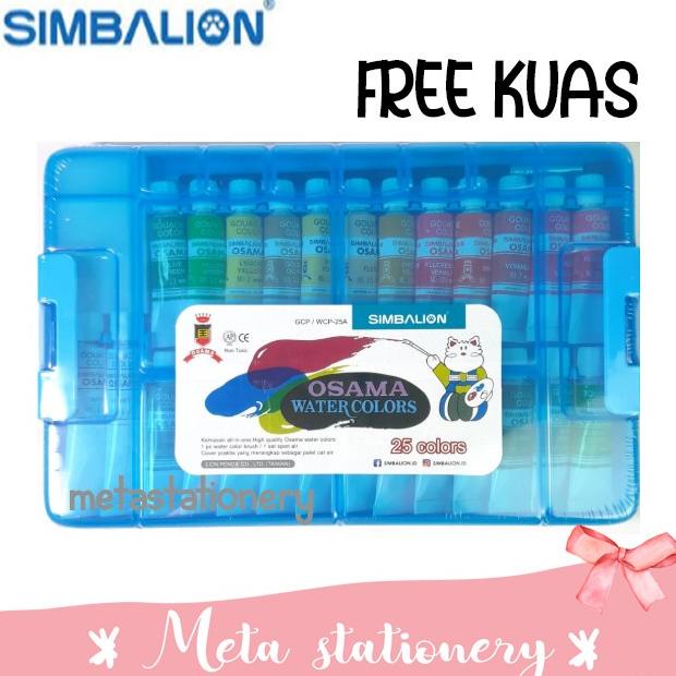 

Cat Air Simbalion Watercolor set 25 warna (WCP-25A)