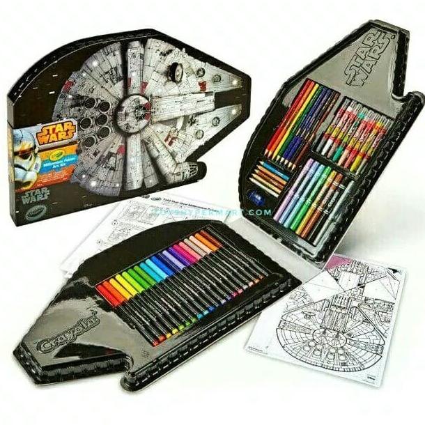 

Crayola Millennium Falcon Art Case Star Wars Original