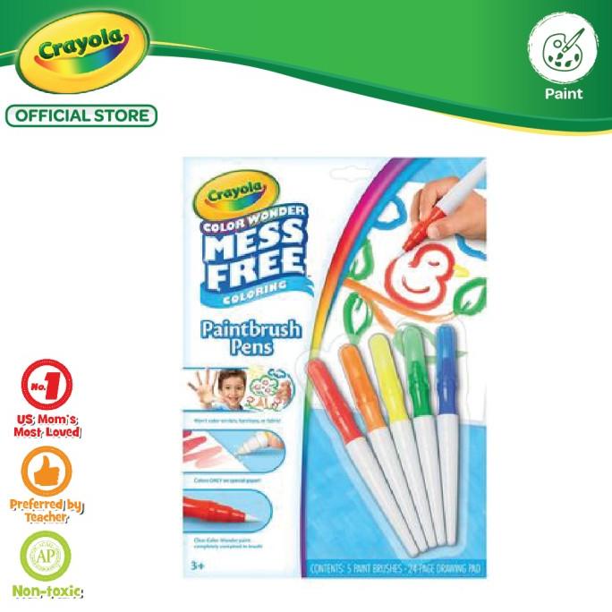 

Crayola Color Wonder Mess Paintbrush Pens