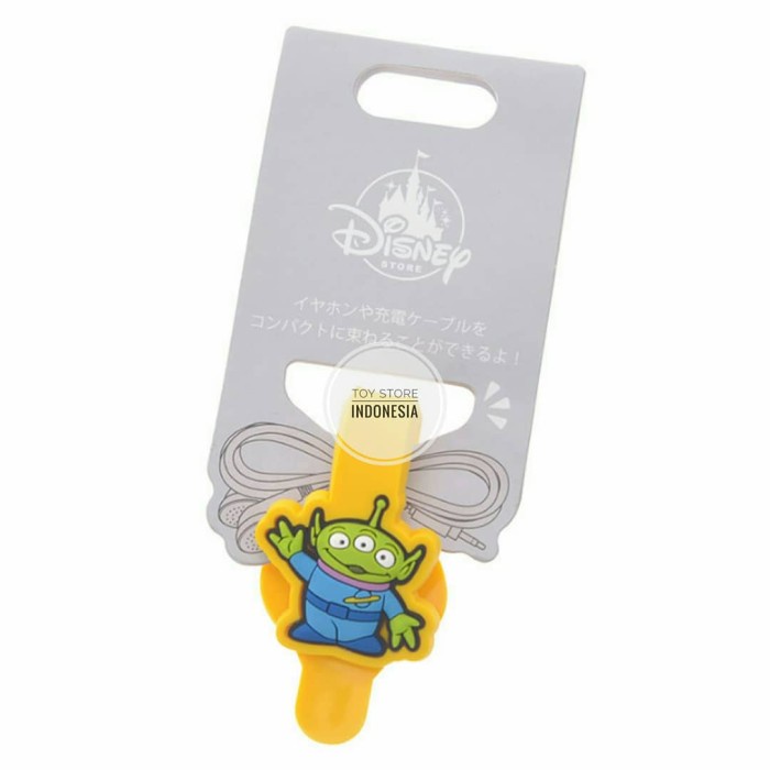 

ORIGINAL DISNEY ALIEN CRANE TOYSTORY CORD CABLE HOLDER IKAT KABEL CLIP