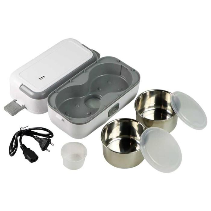 Kotak Makan Pemanas Elektrik Electric Lunch Box Stainless