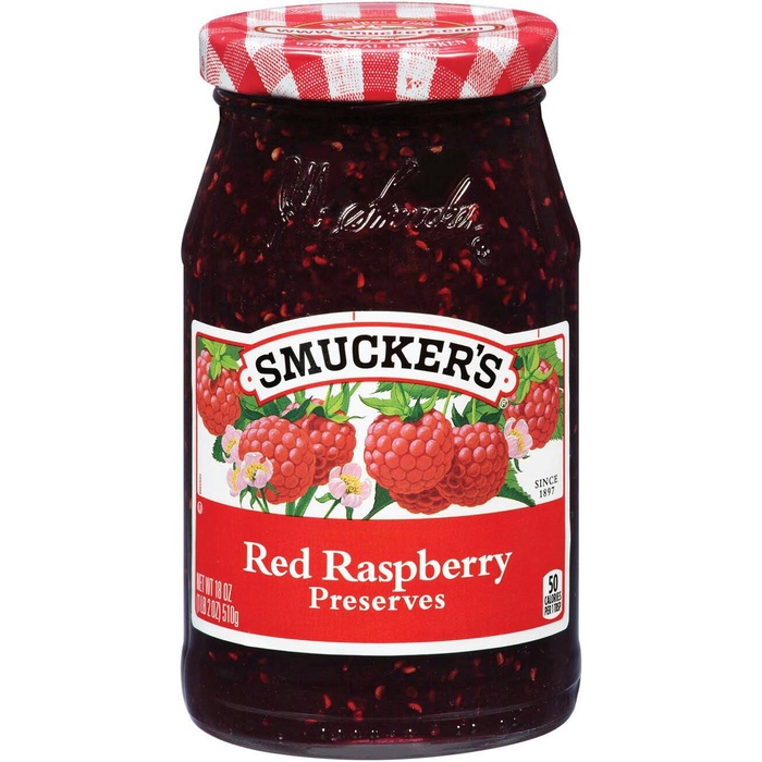 

Smuers Smuer'S Fruit Preserves Red Raspberry - Jam/ Selai