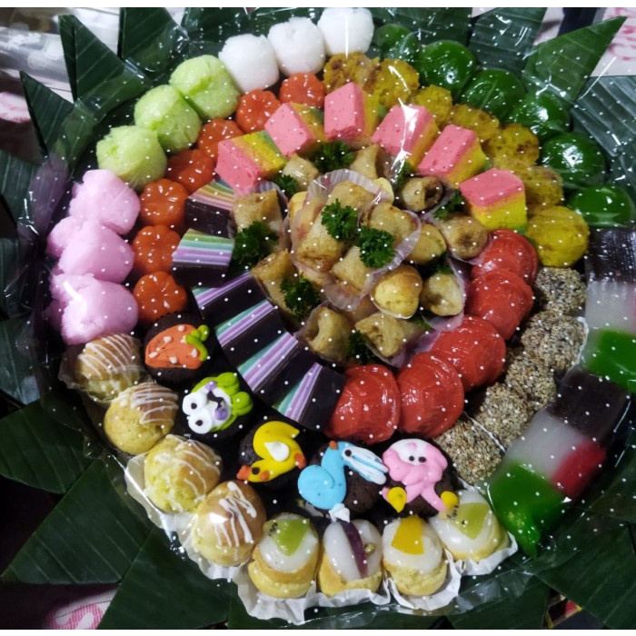 PAKET HANTARAN KUE NAMPAH KUE TAMPAH KECIL - SEDANG