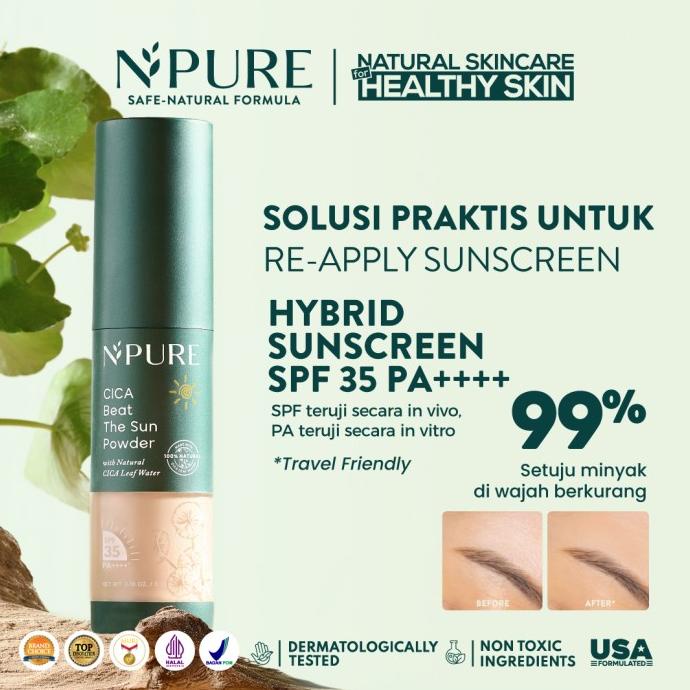 Sunscreen Npure Sunscreen Cica Beat The Sun Powder Sale