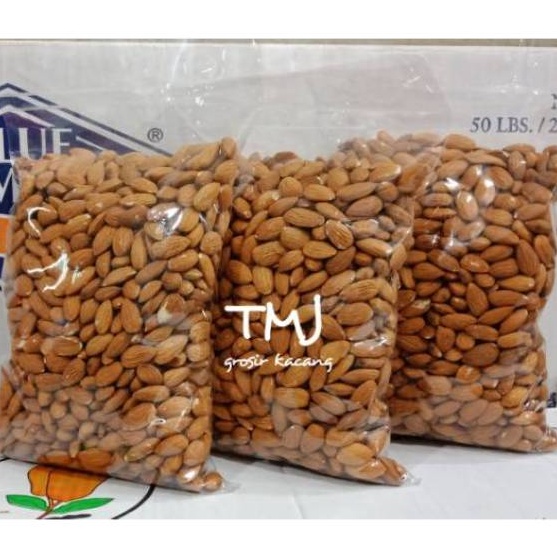 

BISA ✨COD✨ KACANG ALMOND PANGGANG KUPAS PREMIUM 1KG (ROASTED) !!!