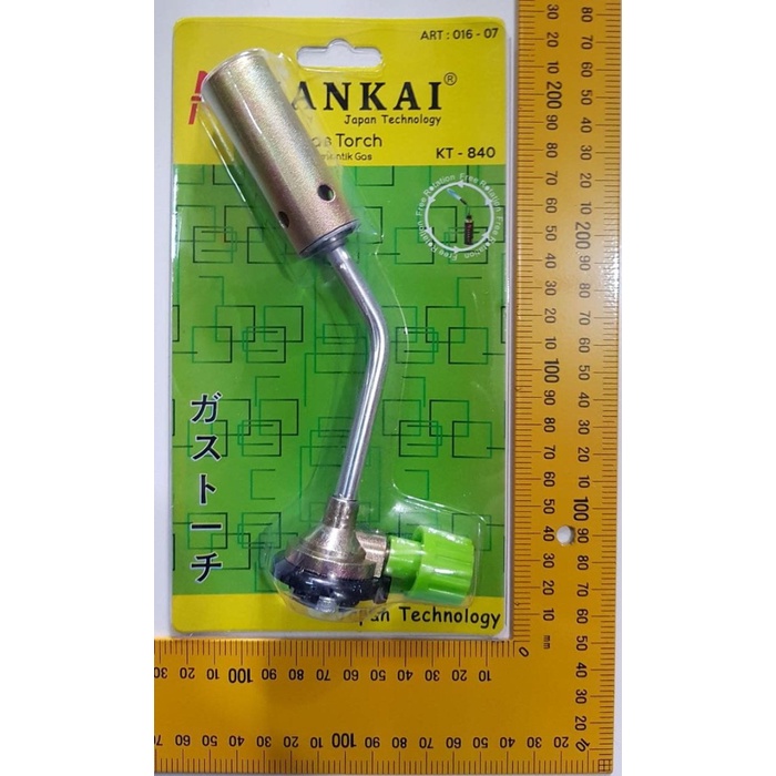 Gas Torch Alat kepala Las korek Tabung BESI TEMBAGA Gas KT 840 Nankai