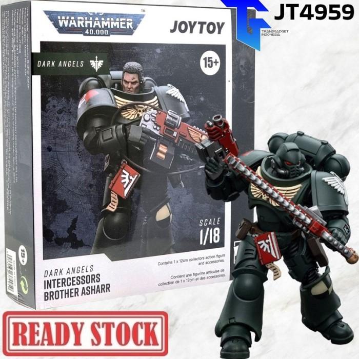 JOYTOY Warhammer 40K Dark Angels Intercessors Brother Asharr JT4959