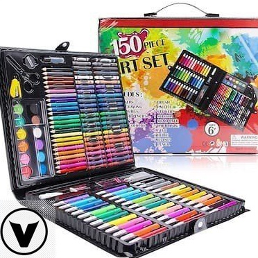 

Dijual Murah✷ 8PVYO VS Pensil Warna Art Set Full Crayon 150 Pcs Anak Alat Seni Lukis Gambar D36 Produk Keren