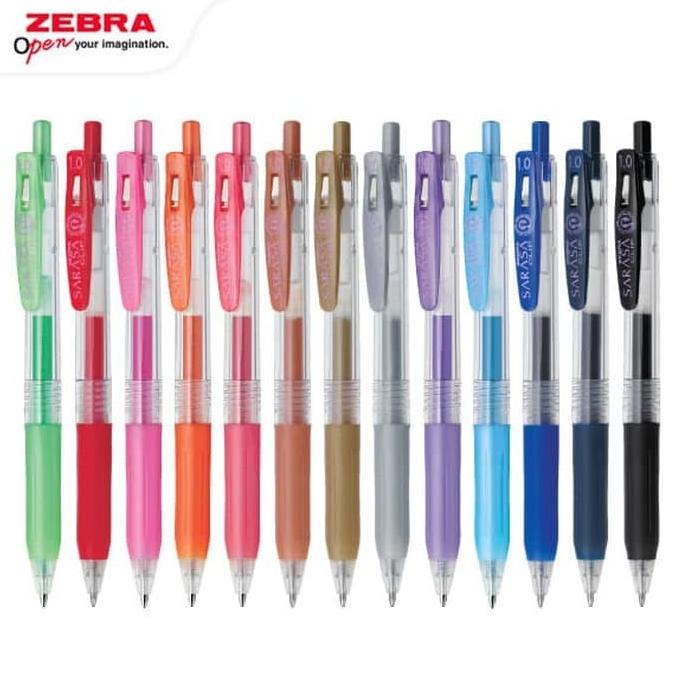 

TBMO BOLPEN ZEBRA SARASA CLIP 1.0 / PULPEN