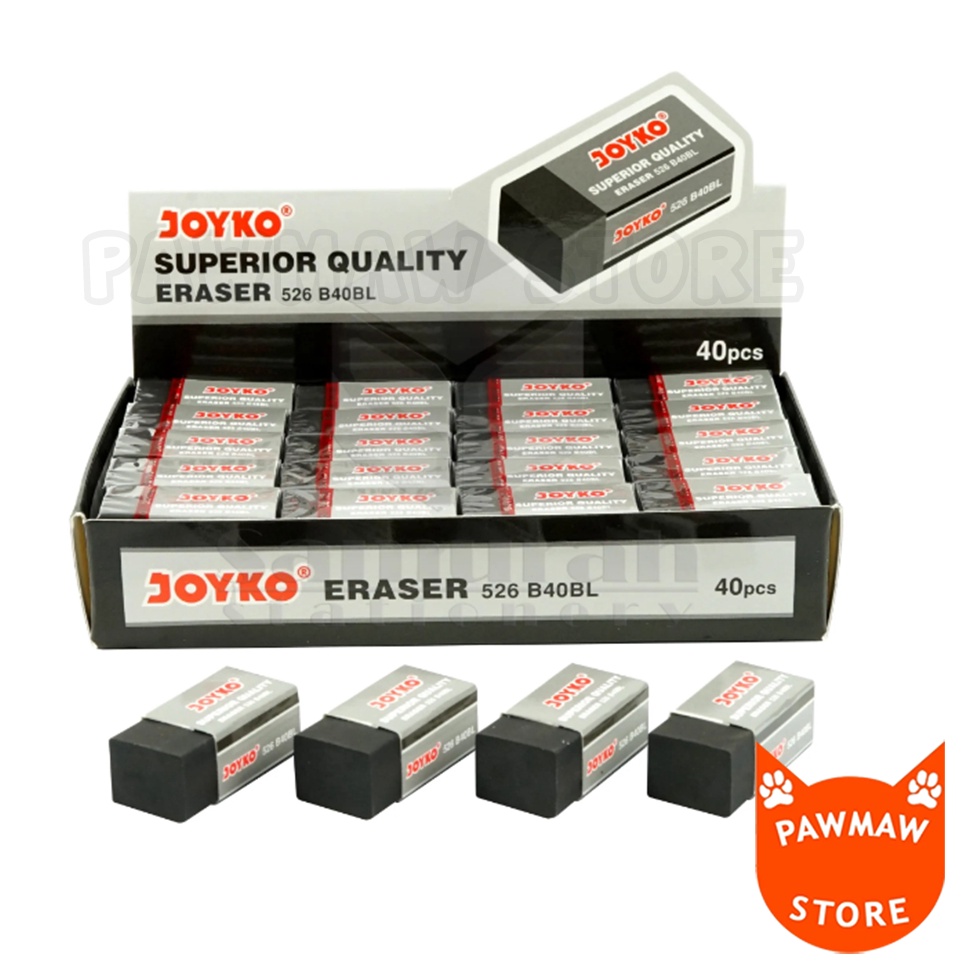 

Produk Premium Penghapus Joyko B40 BL Kecil Hitam ( PACK ) R6D