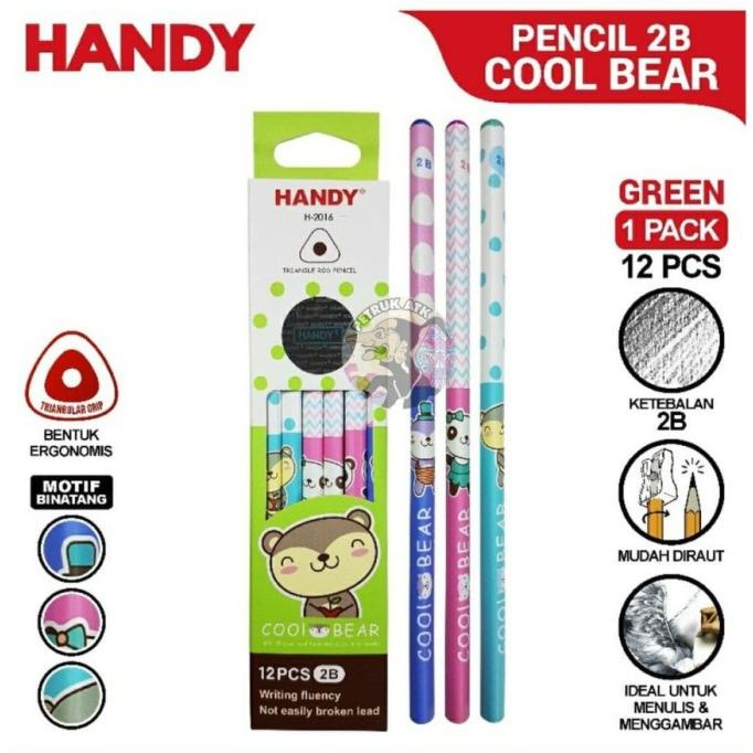 

PENSIL HANDY 2016-2B PER PACK ISI 12