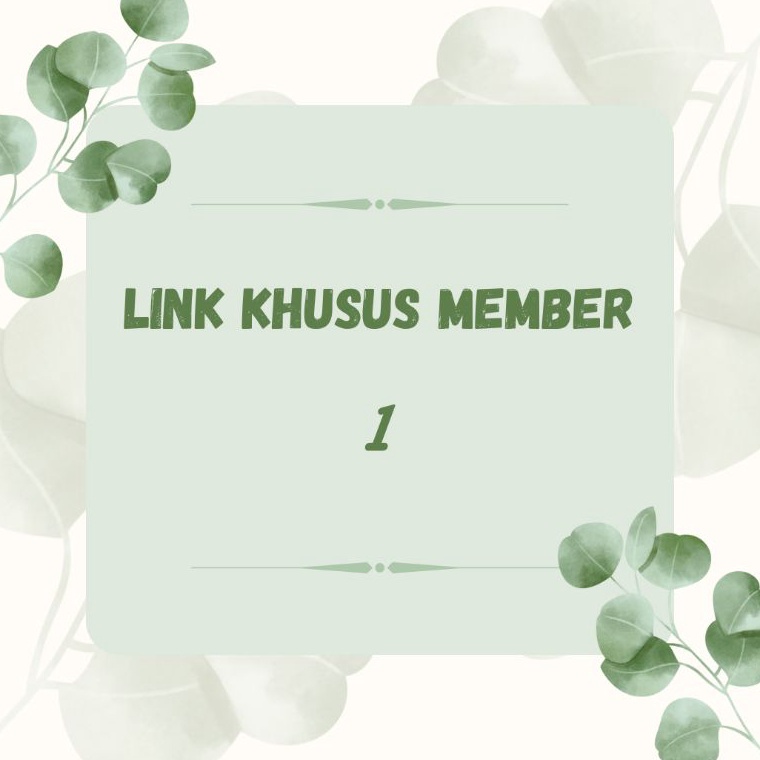 

Terlaris Link Khusus Member 1 37
