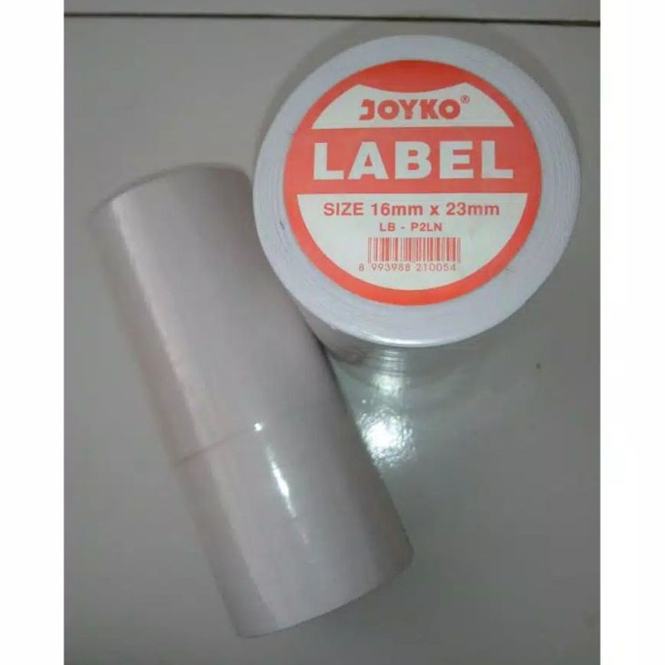 

TERBARU Kertas Stiker Label Harga/Price Labeller 16 x 23mm 2 Baris JOYKO LB-P2LN/Sticker Price Labeller