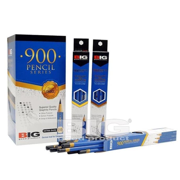 

PENSIL / PENSIL 900 2B BIRU BIG / PCS