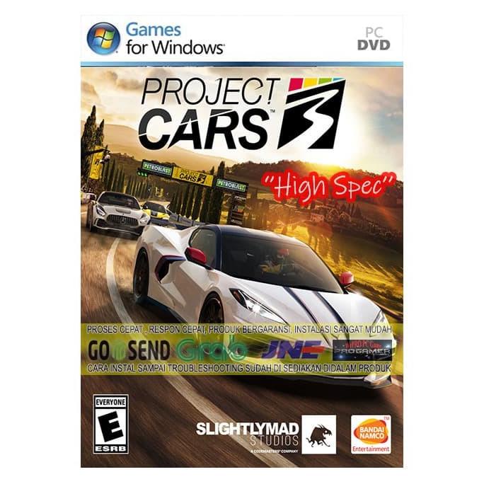 Project Cars 3 | Cd Dvd Game | Pc Game | Gaming | Kaset Game | Pc