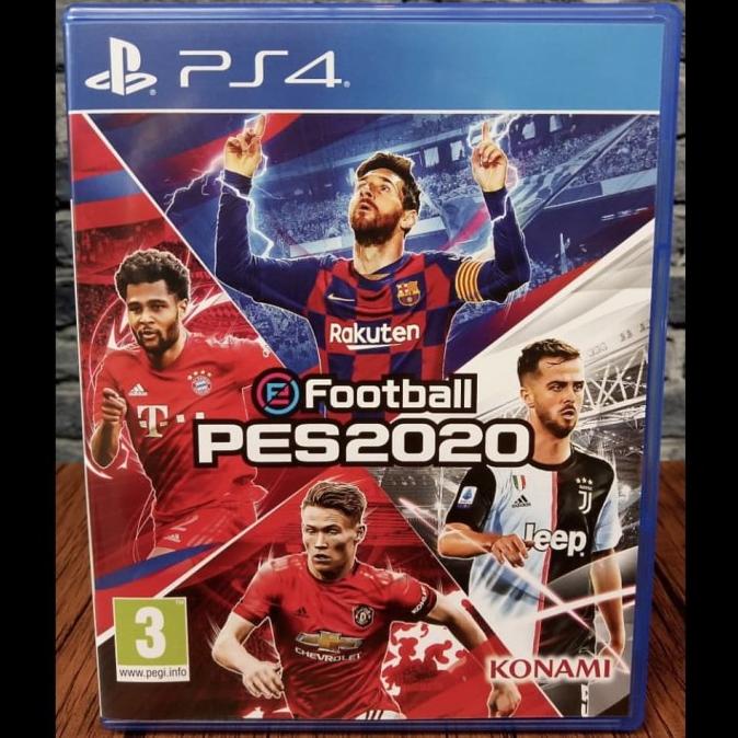 Bd Ps4 Pes 2020 Update 2022 Include Patch Option File Game Cd Kaset