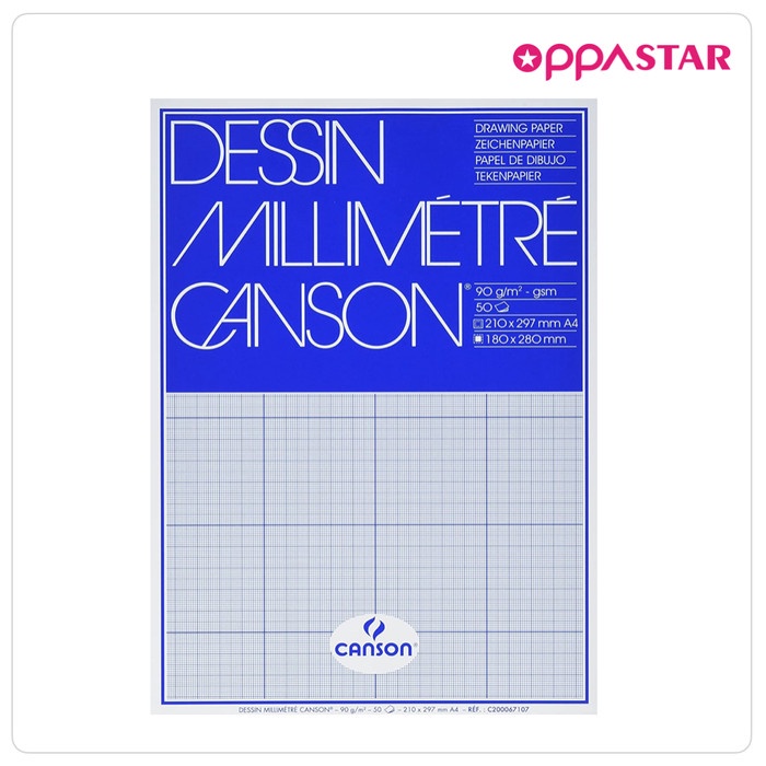 

Terlaris Canson Dessin Millimetre A4 9 Gram - Kertas Gambar Milimeter